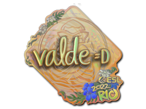 Sticker V4lde Holo Rio 2022 CS GO Buy Sell On Market CS GO